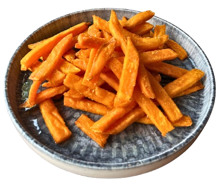 Пържени сладки картофи
